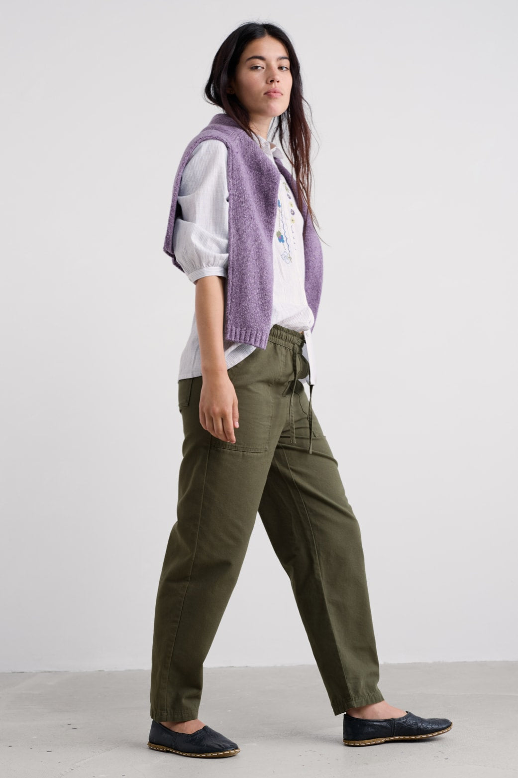 Sholl Cotton Canvas Trouser