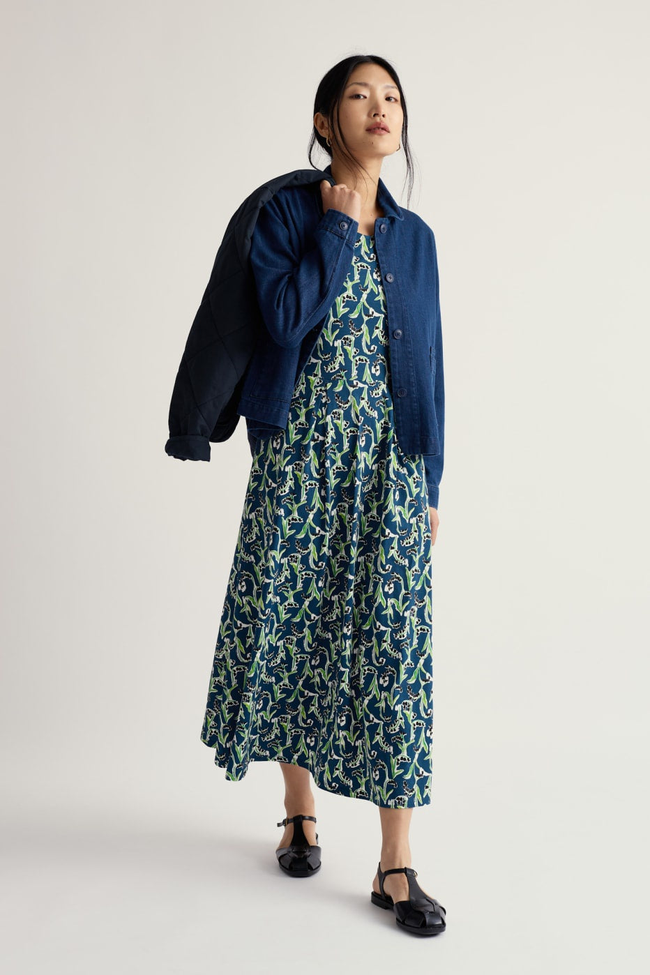 Veronica Cotton Midi Dress