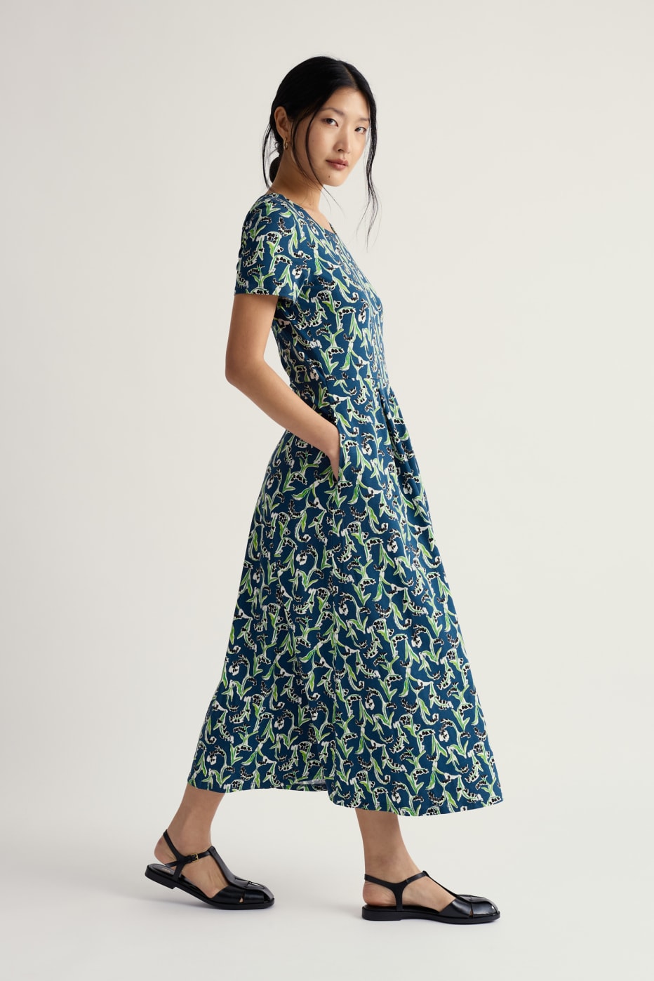 Veronica Cotton Midi Dress