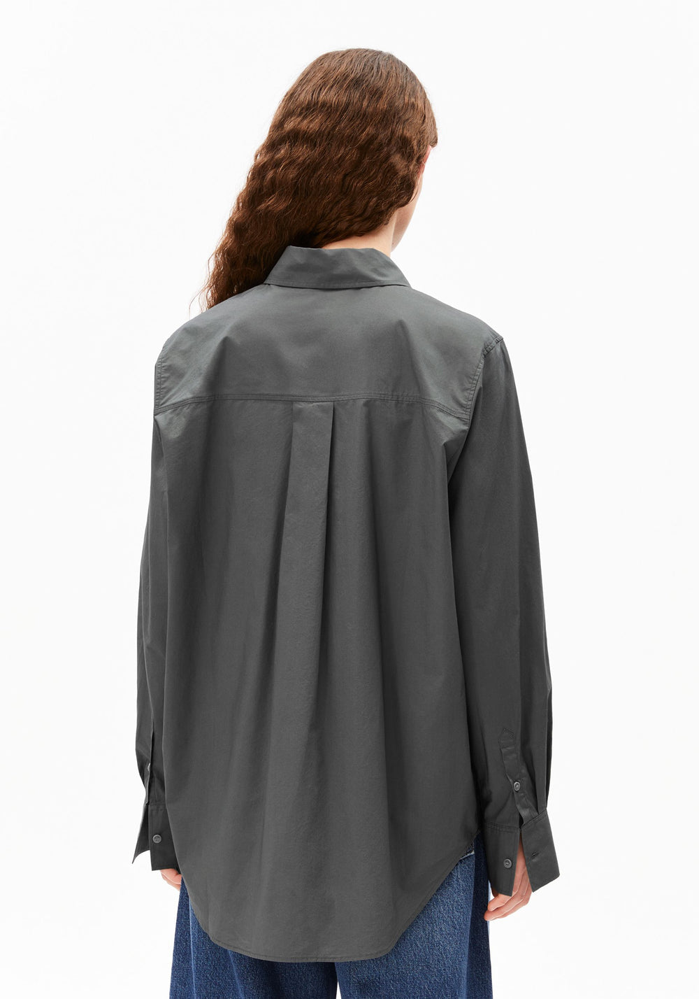 Loose Poplin Shirt