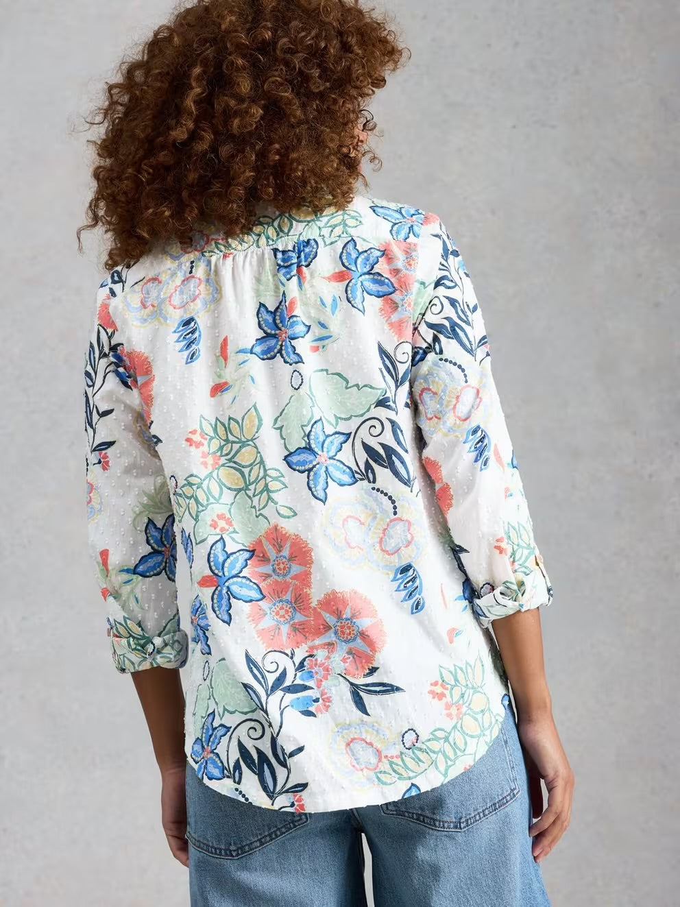 Sophie Organic Cotton Printed Shirt