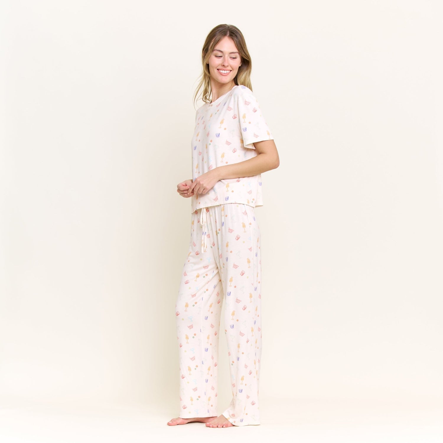 All American Tee Pant Set - Happy Hour