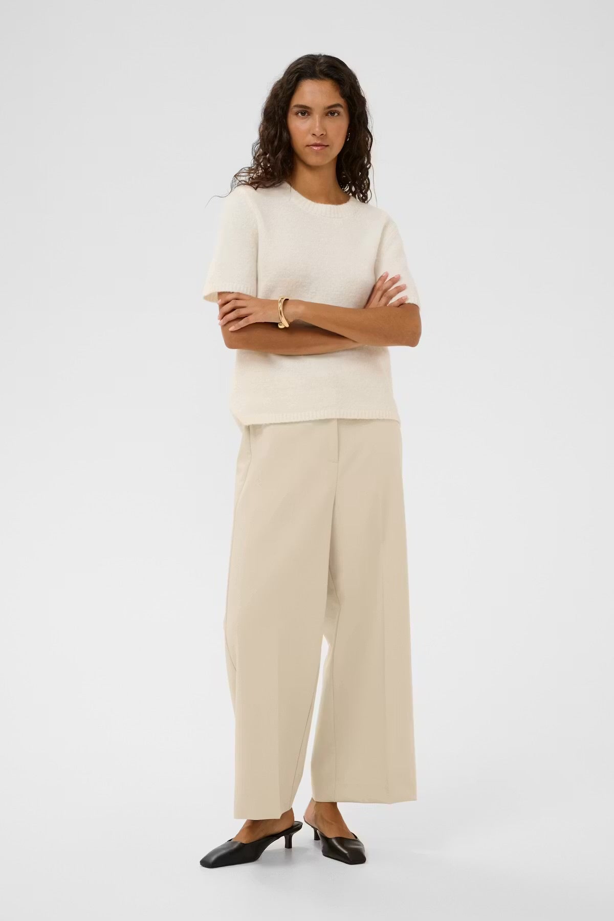 Corinne Wide Cropped Pants