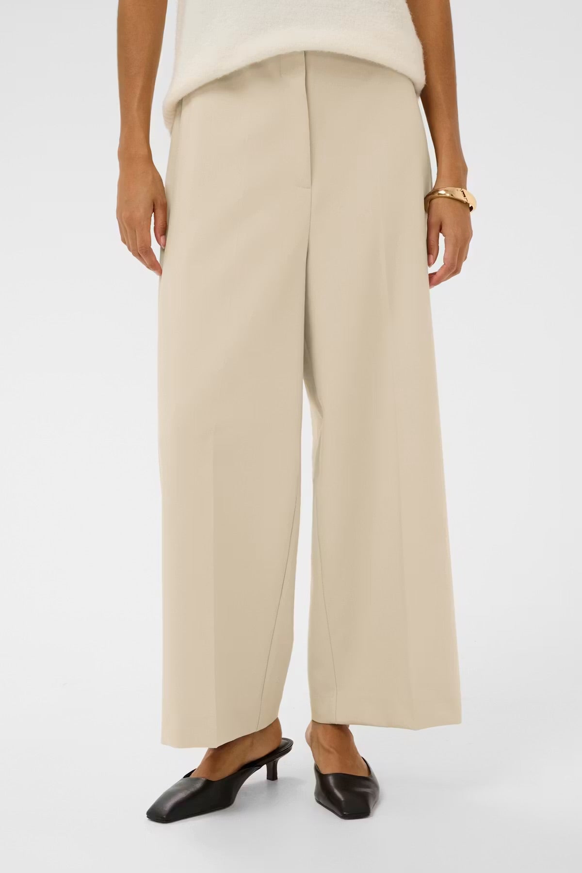 Corinne Wide Cropped Pants