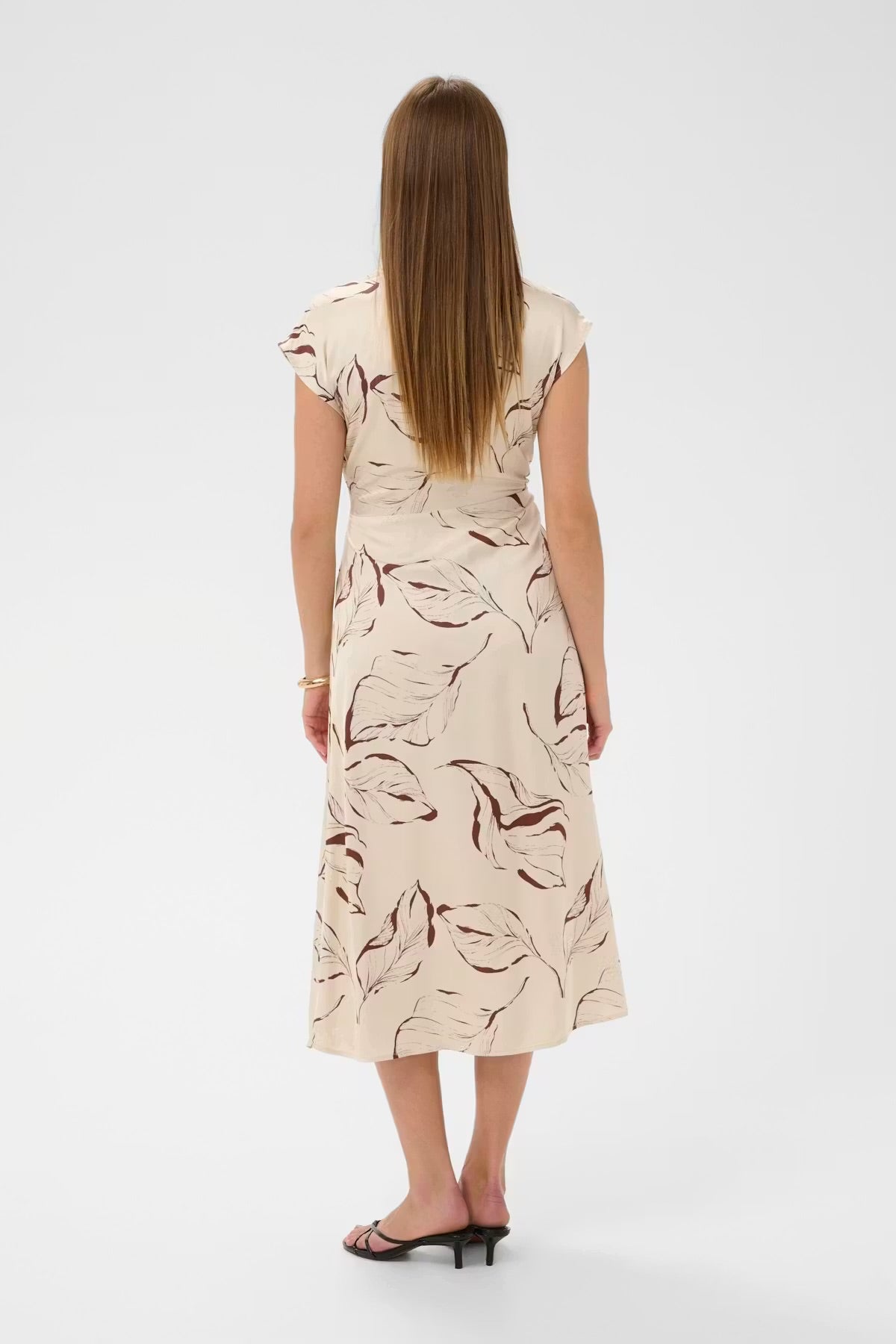 Clero Midi Printed Dress