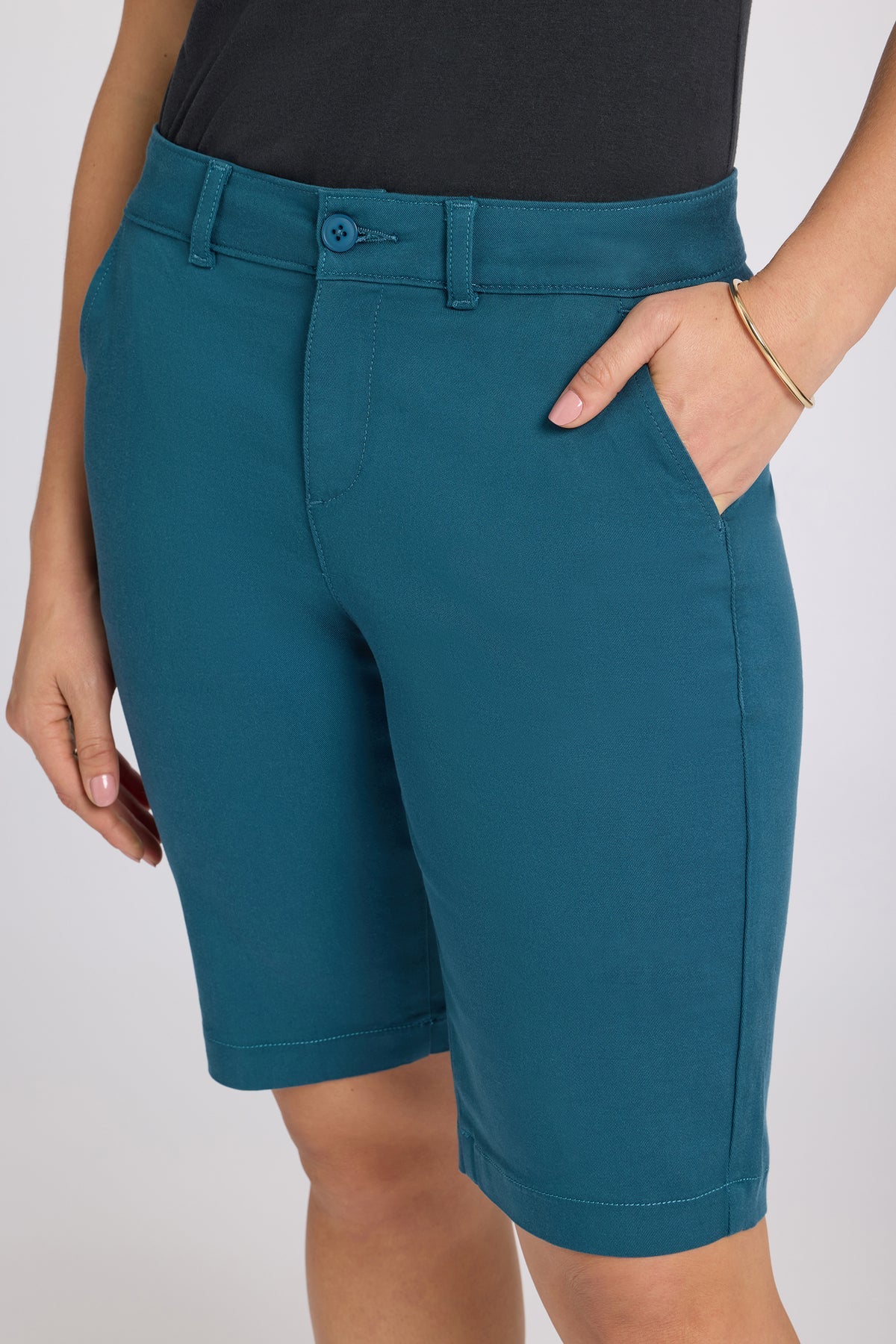 Stretch Twill Bermuda Short