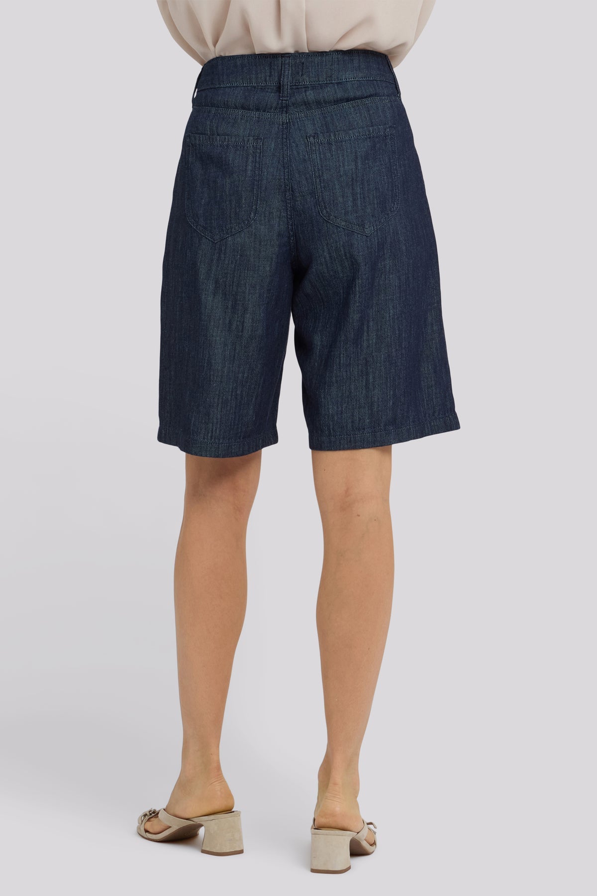 Gwen Relaxed Denim Bermuda
