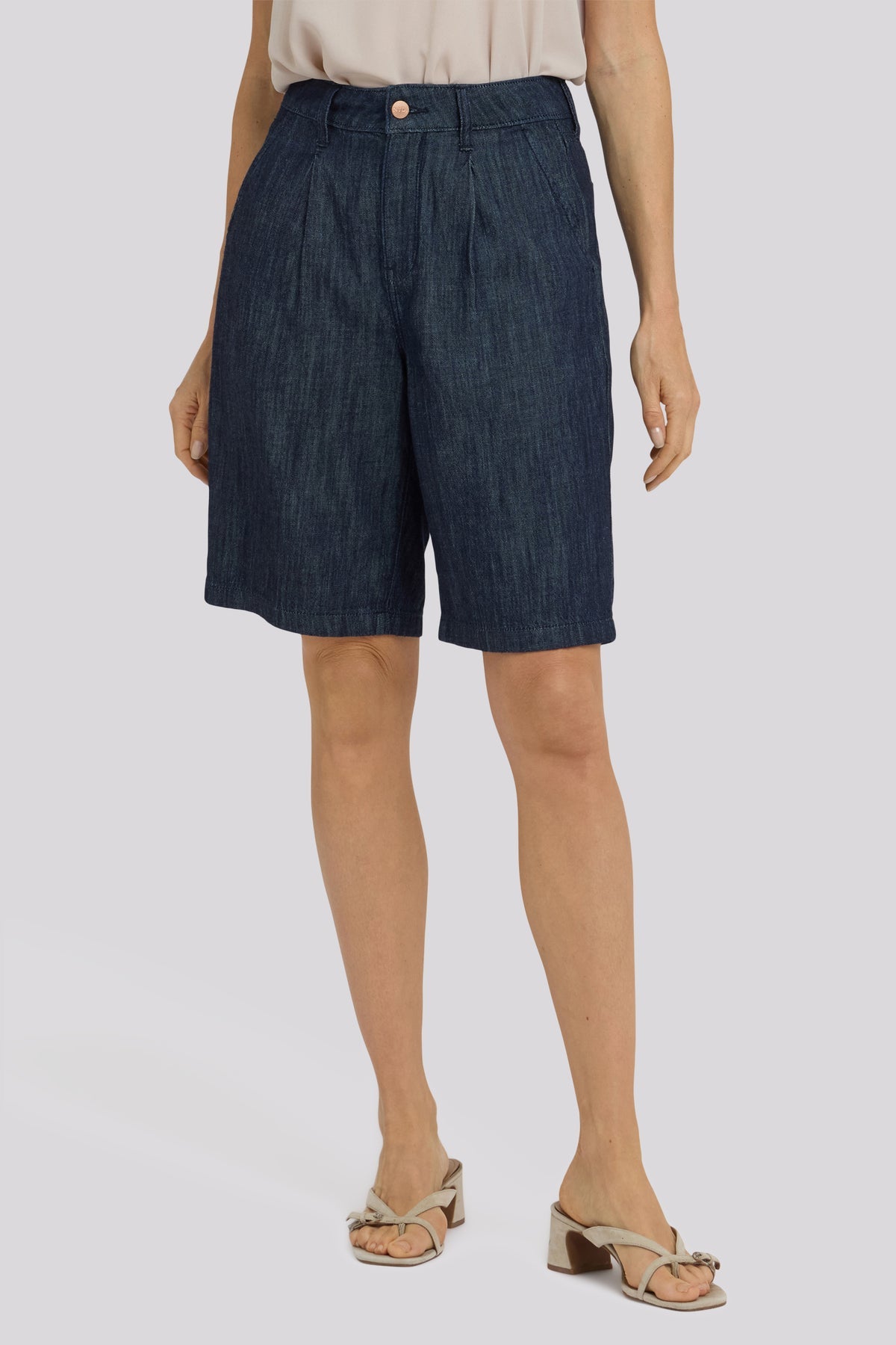 Gwen Relaxed Denim Bermuda