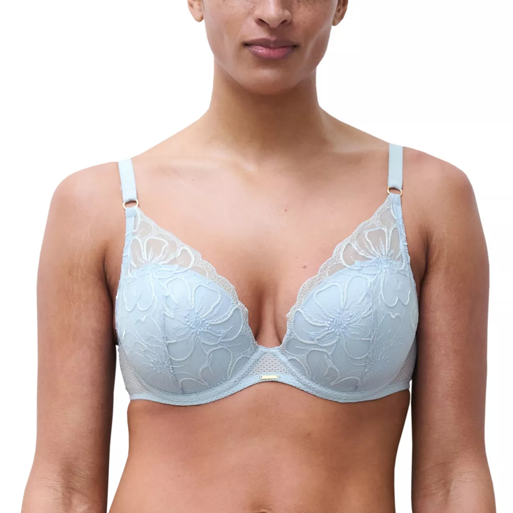 Fleurs Plunge Bra