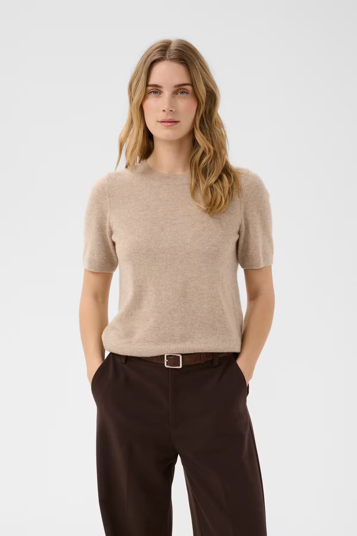 Everlotta Cashmere Short Sleeve Pullover