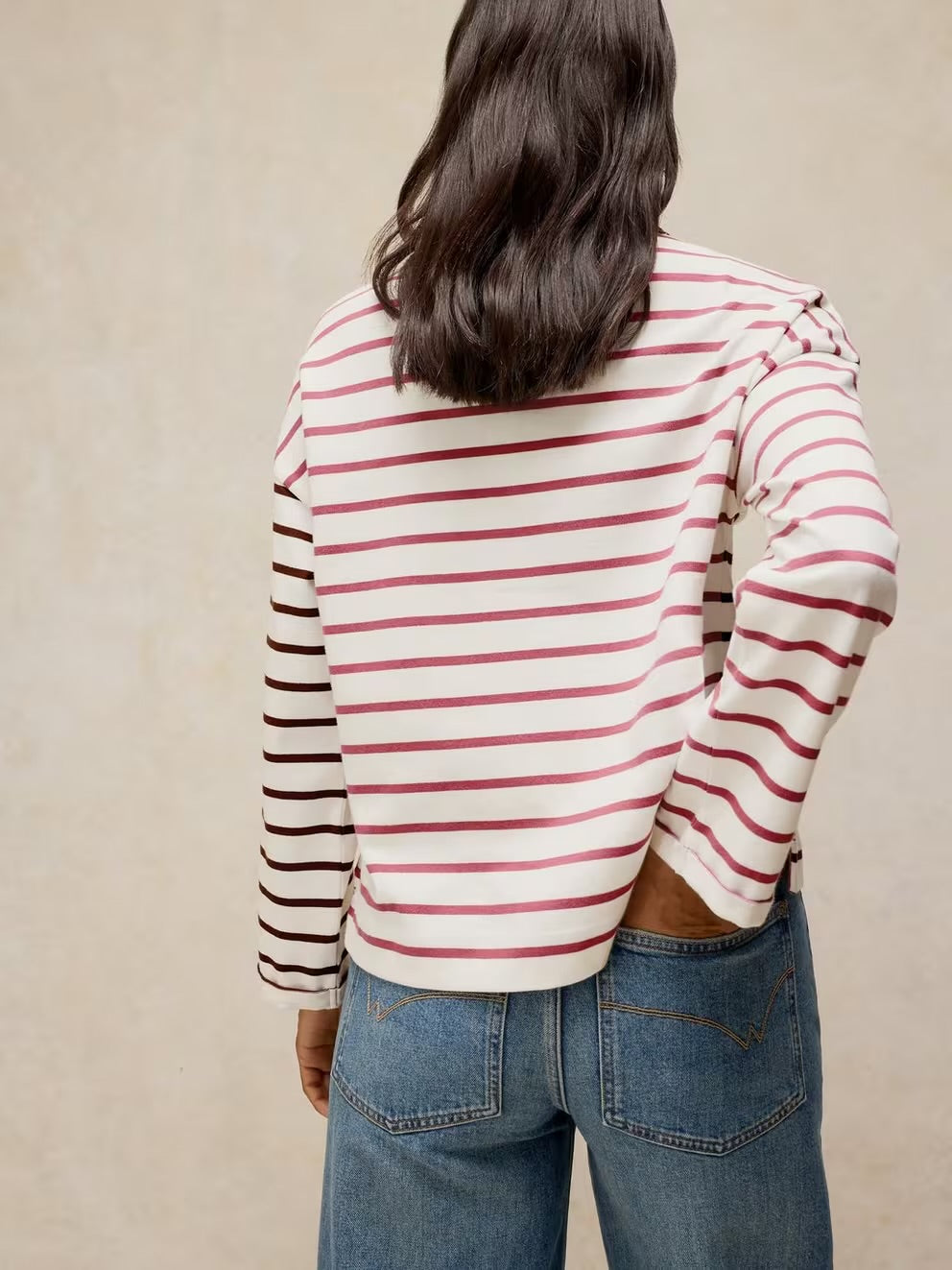 Kim Stripe LS Tee