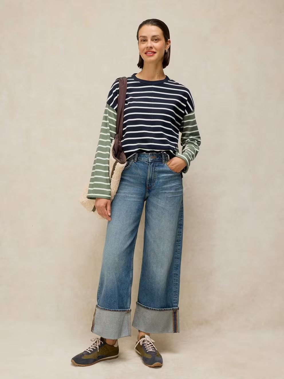 Kim LS Striped Tee