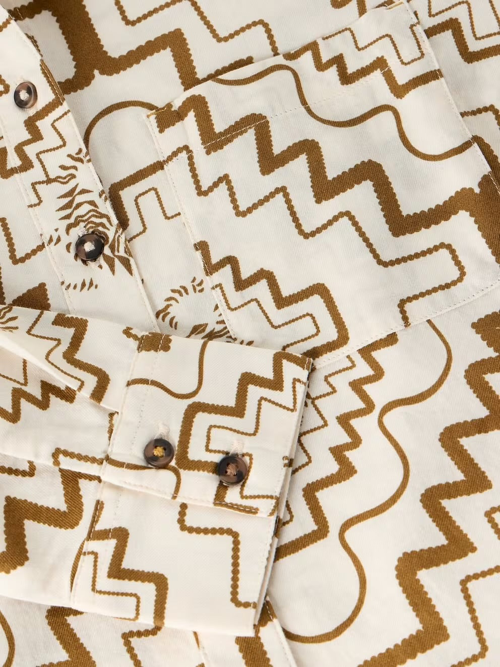 Libby Organic Cotton Print Shirt