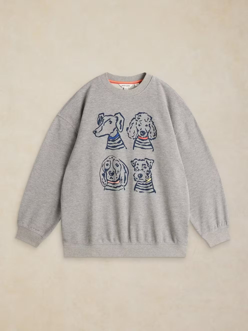 Cleo Long Line Graphic Sweatshirt