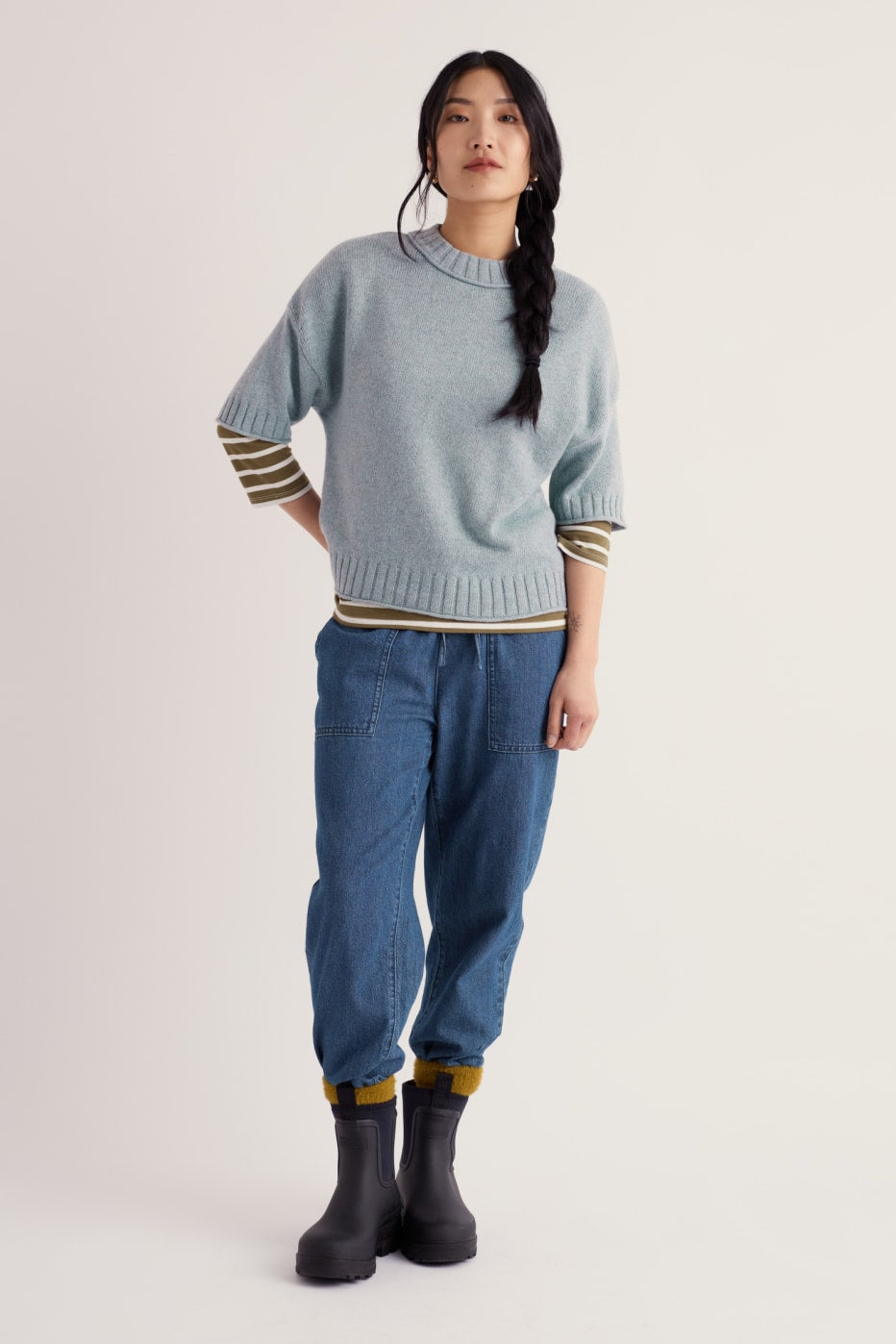 Fistral Knitted Crewneck Jumper
