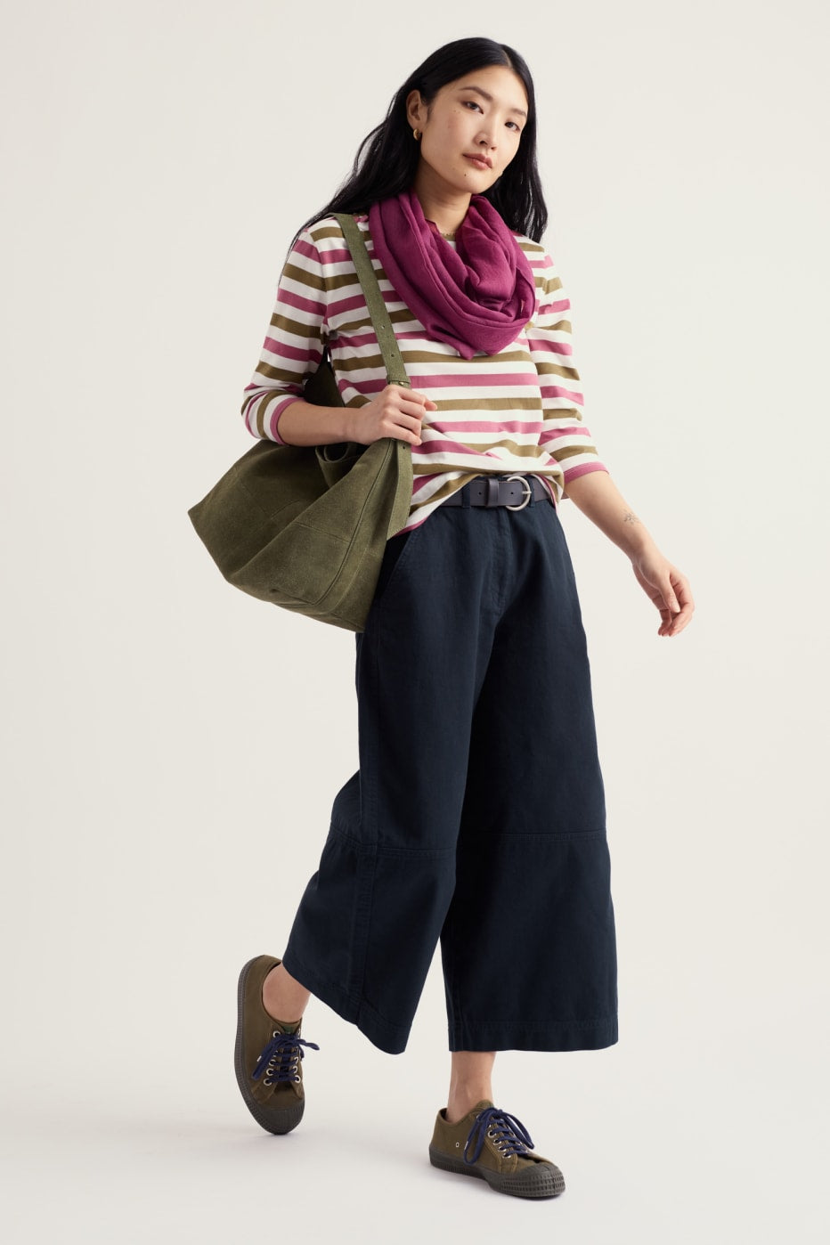 Sailor 3/4 Sleeve Top