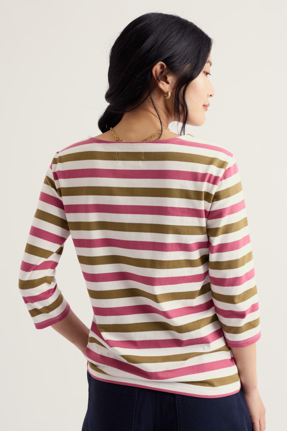 Sailor 3/4 Sleeve Top