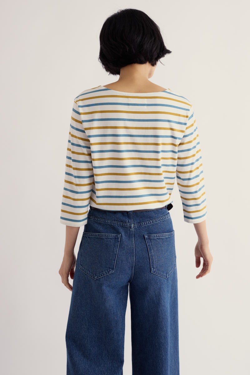 Sailor 3/4 Sleeve Top