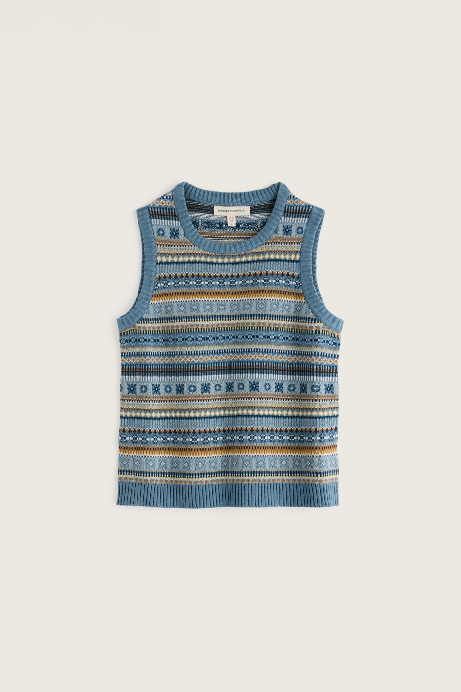 Cove Cottage Fair Isle Vest