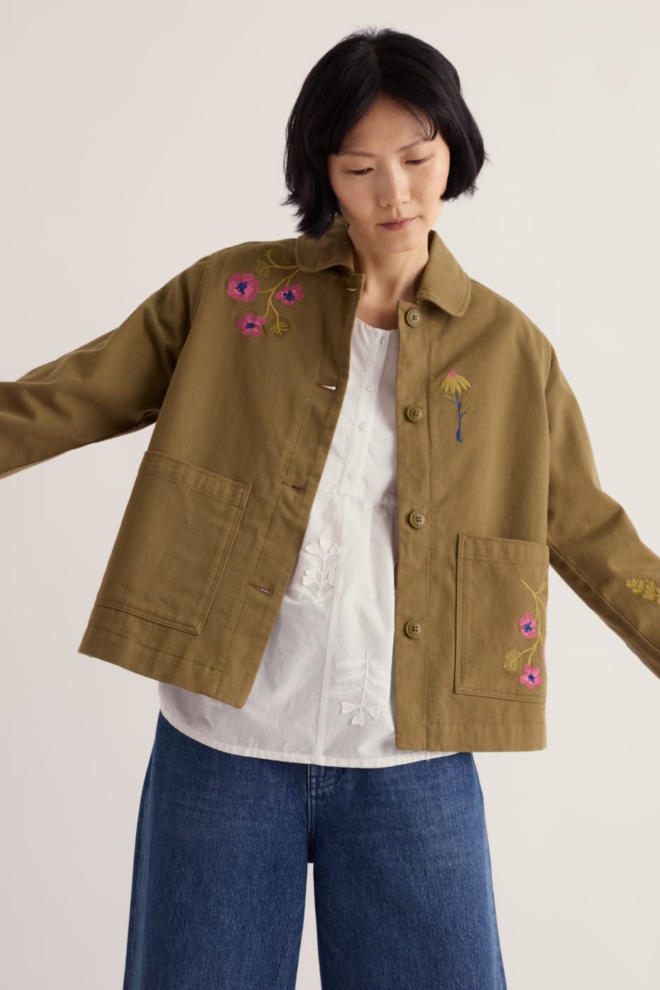 Porth Embroidered Jacket