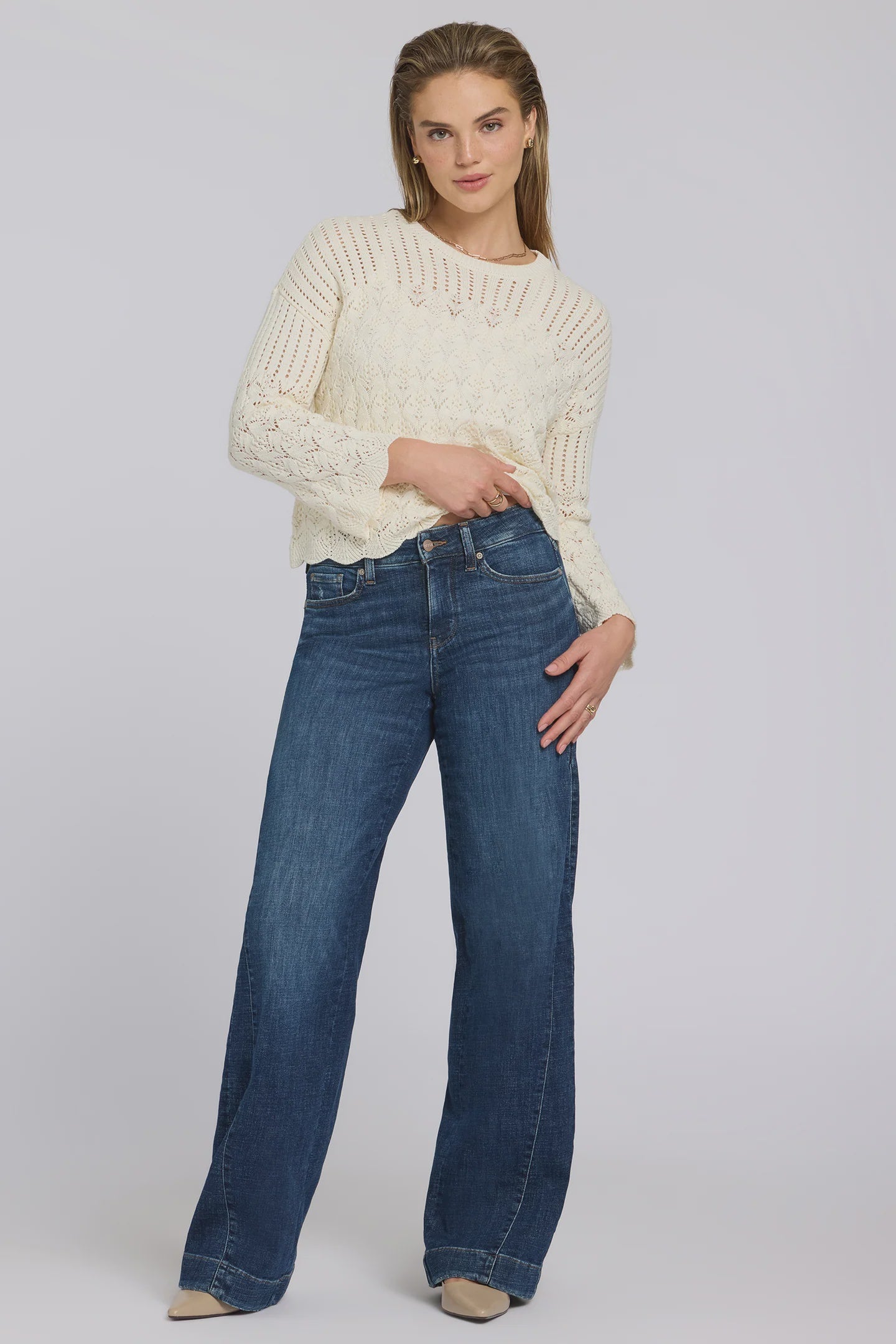Teresa Wide Leg with Side Seam