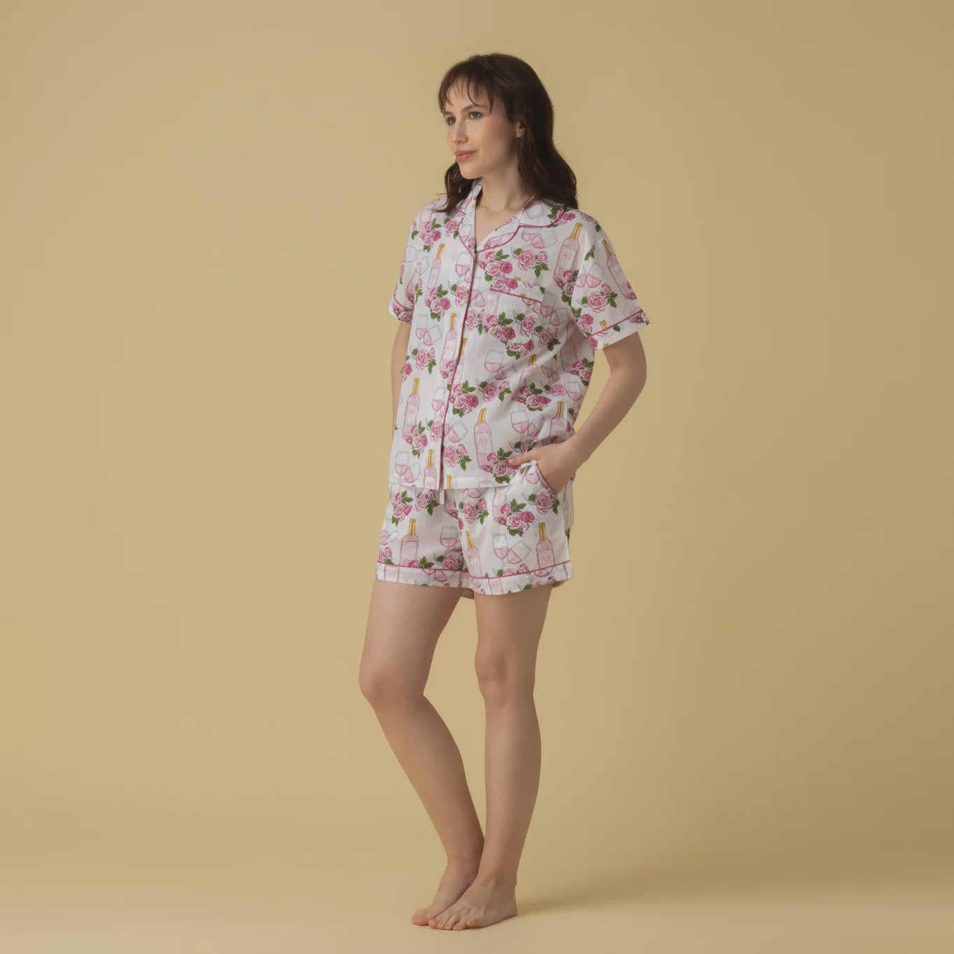 Rose 2 piece PJ set