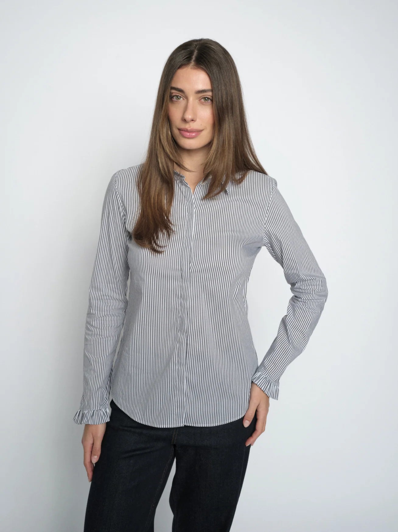 Mattie Flip Stripe Shirt