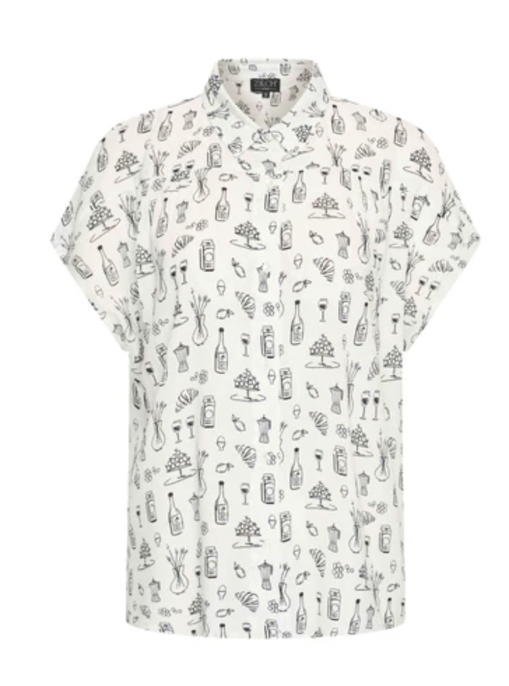 Chiffon Printed Blouse