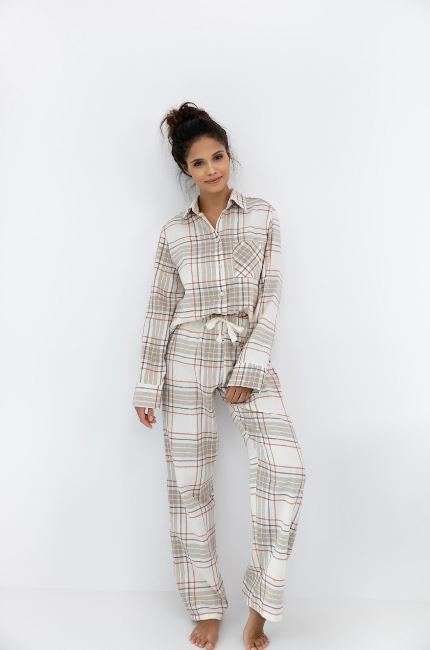 Adalyn Flannel PJ Set