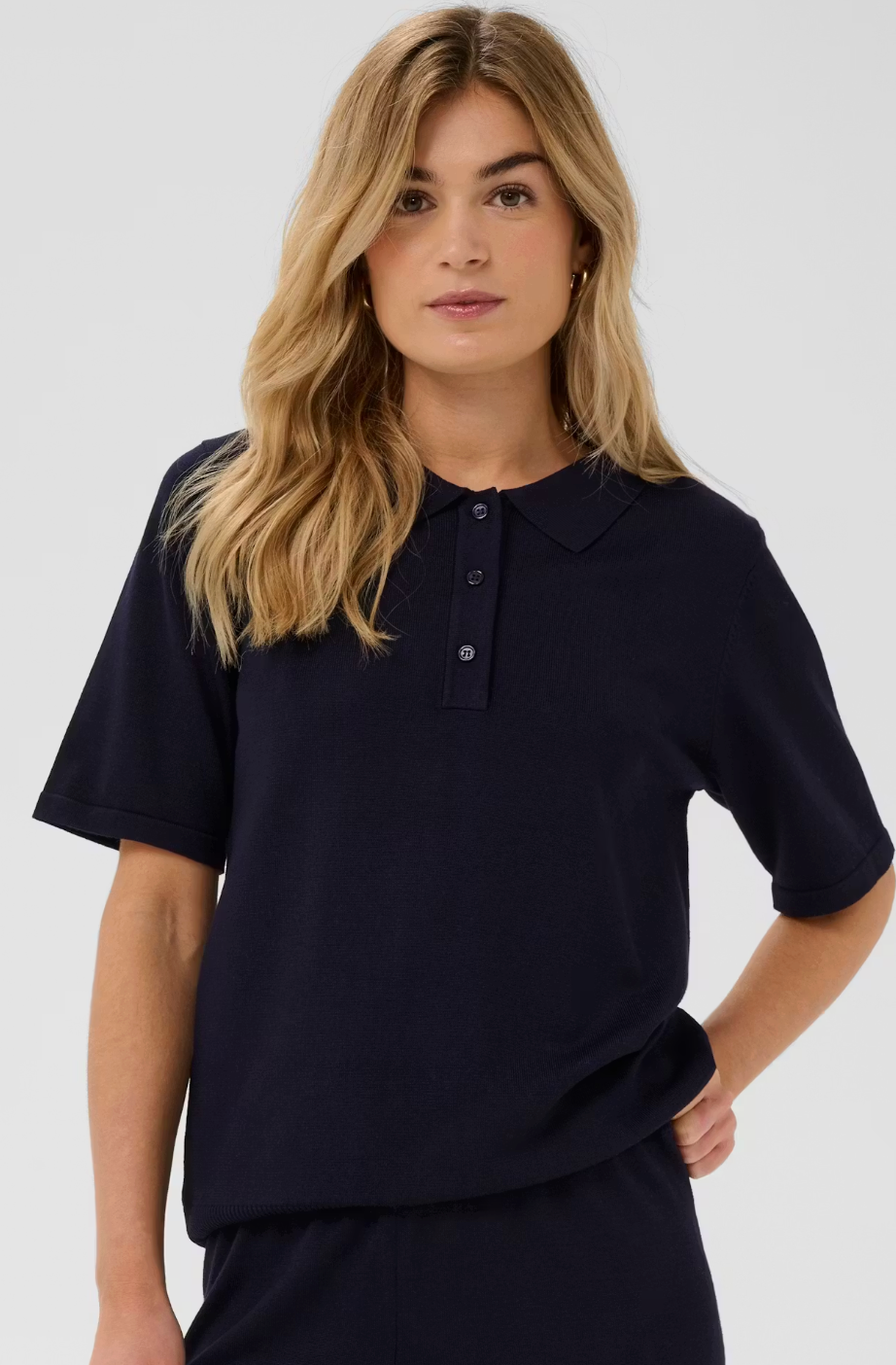 Mila Polo SS Pullover