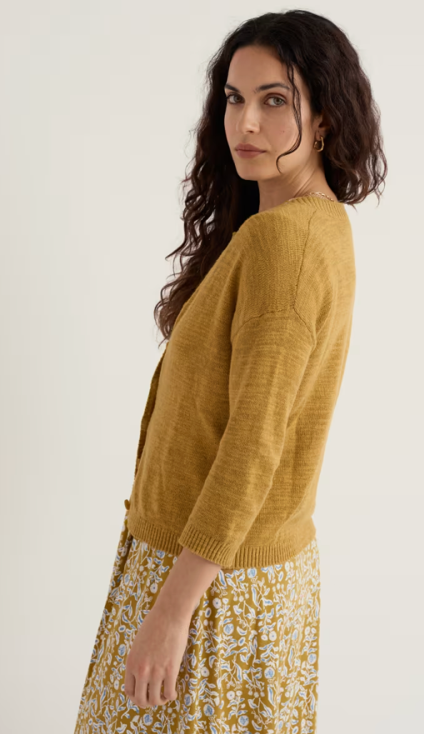 Pentire Steps Linen Cardigan