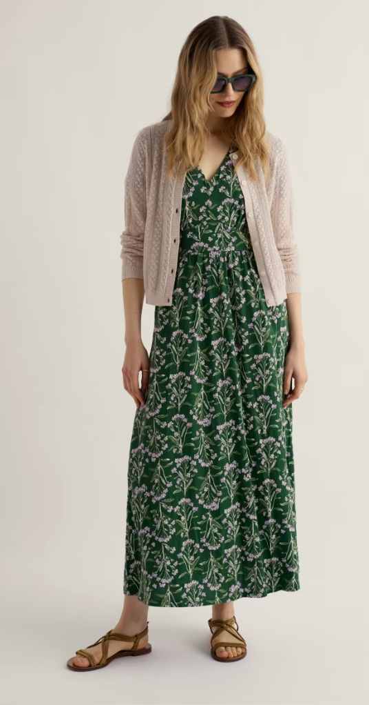 Willowing Pointelle Organic Cotton Cardigan