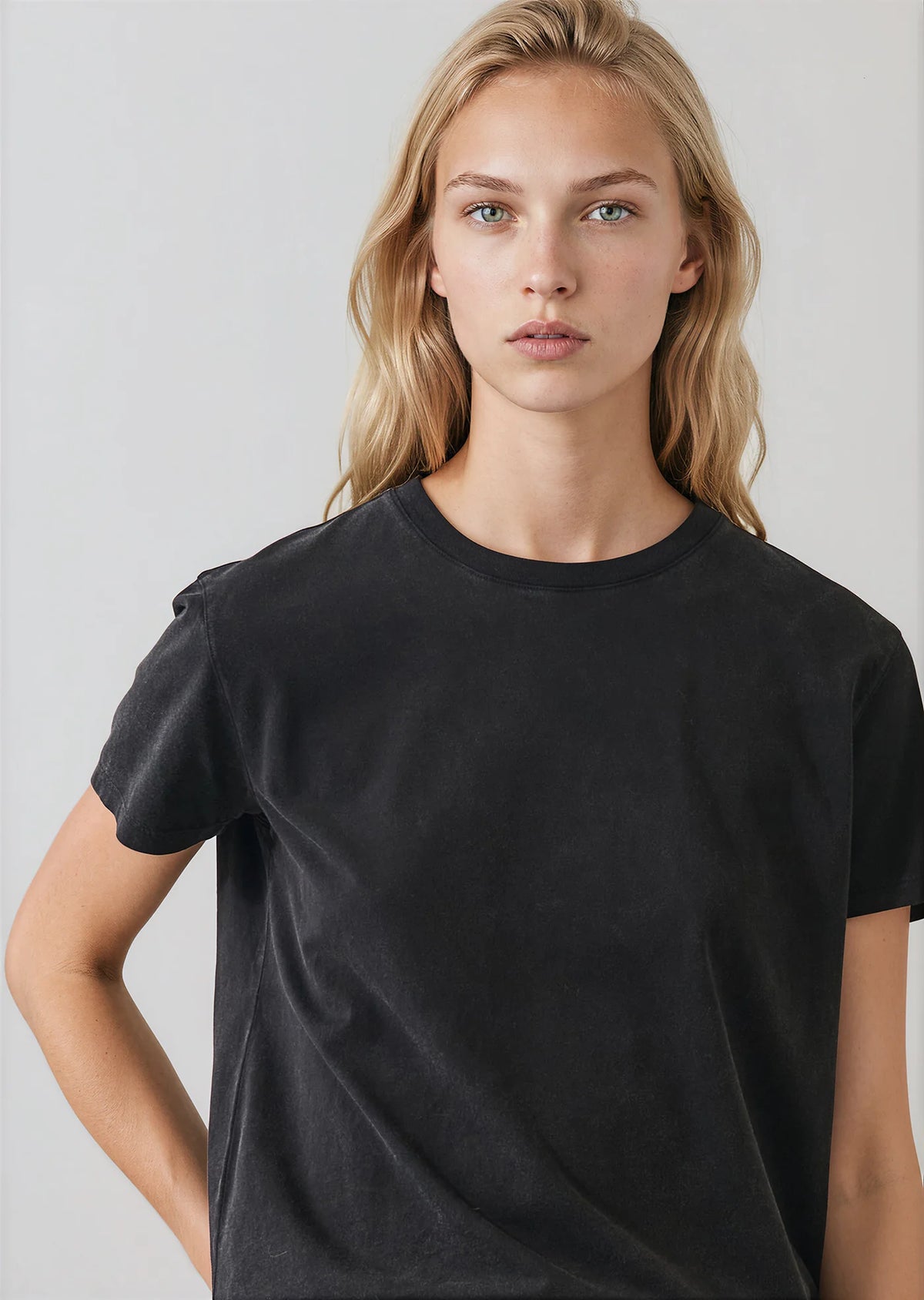 Organic Pima Cotton Boyfriend Kroma Crewneck