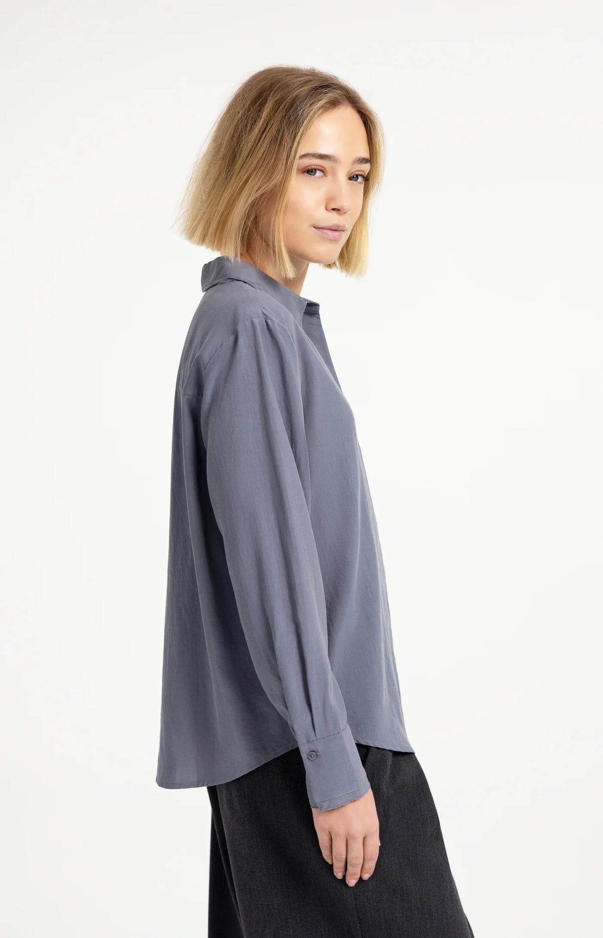 Blouse with Collar Detail