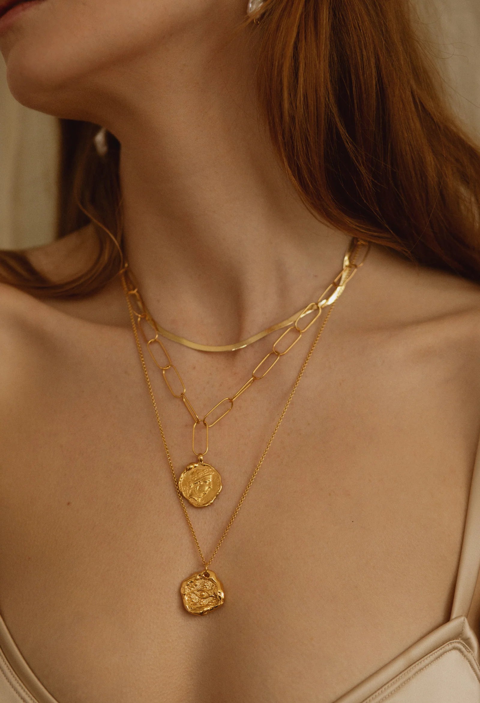 Her Watchful Gaze Necklace
