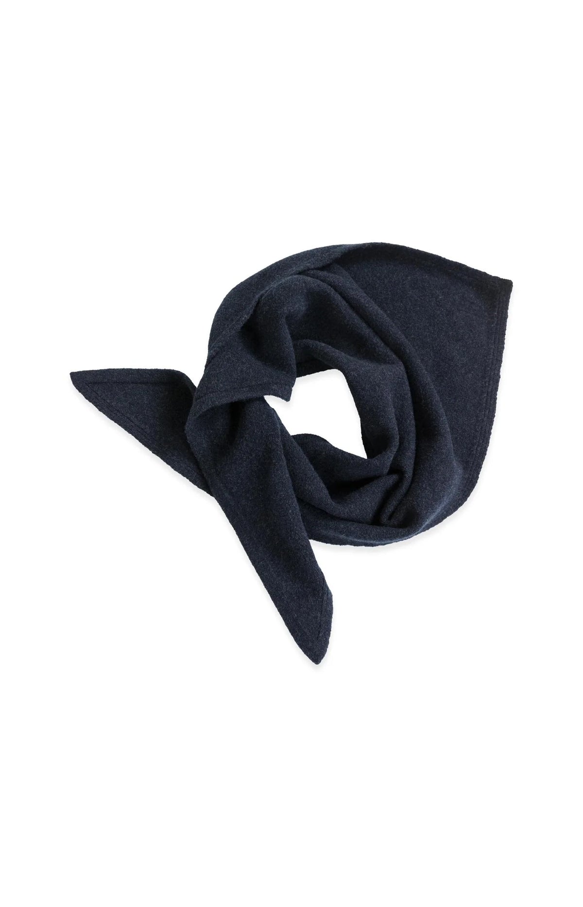 Knitted Triangle Scarf