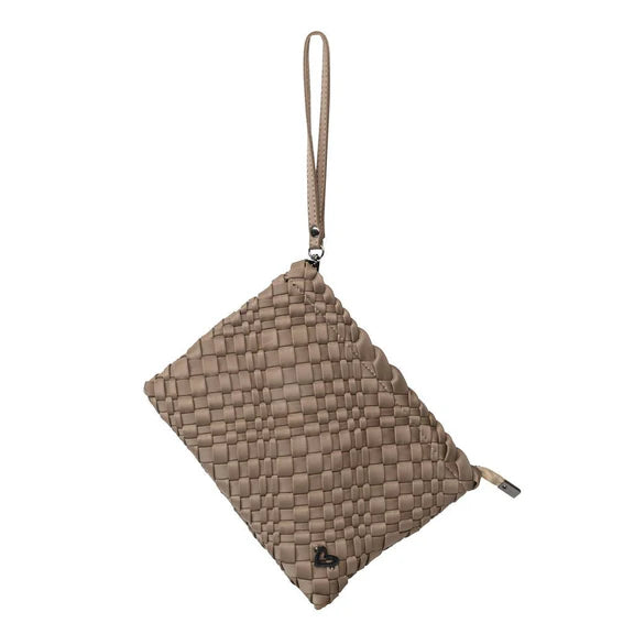 London Woven Large Tote - Buff