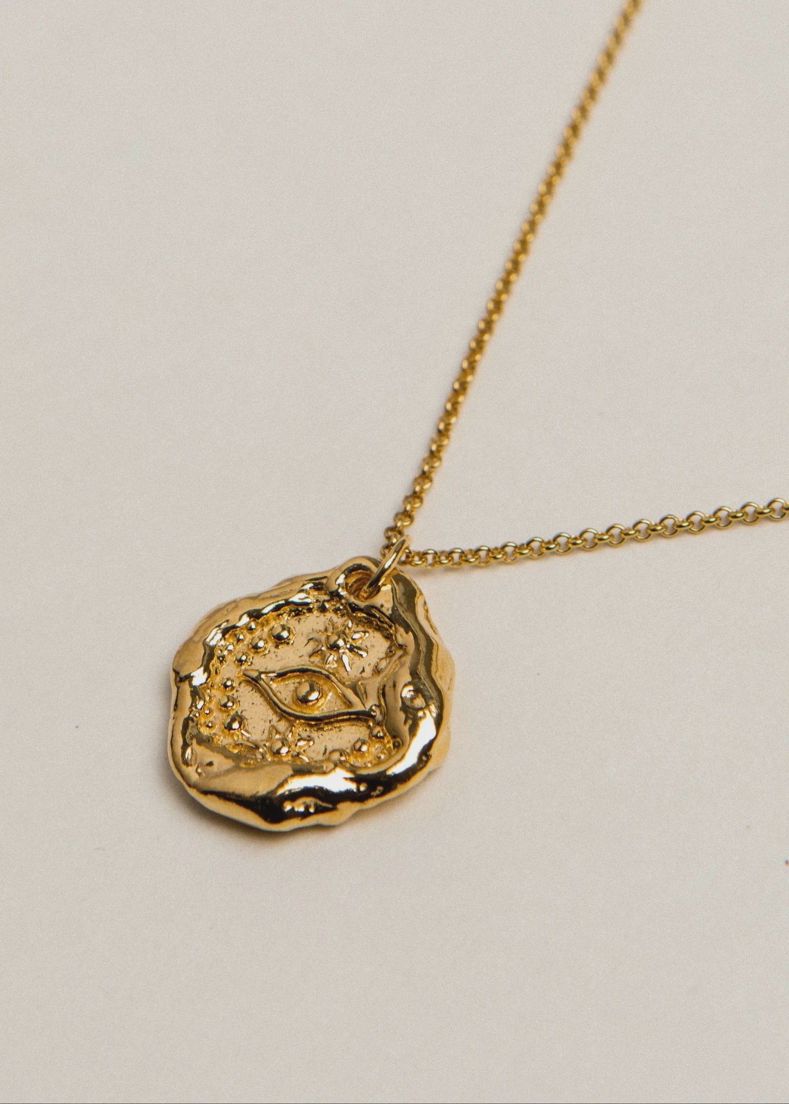 Her Watchful Gaze Necklace