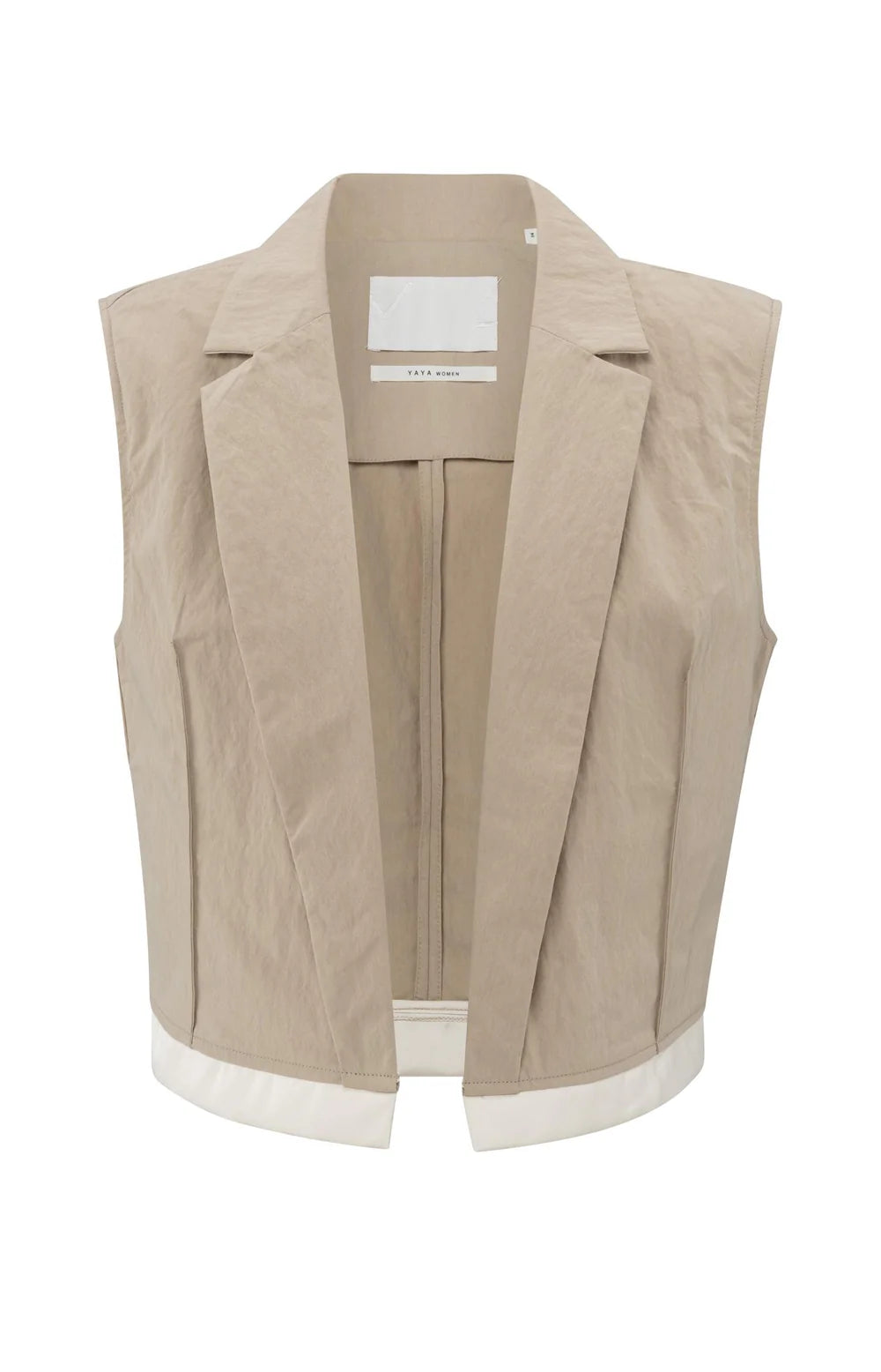 Sleeveless Cotton Gilet