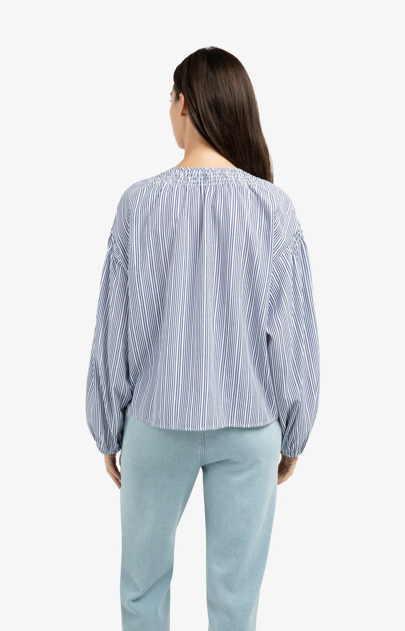 Striped Poplin Shirt