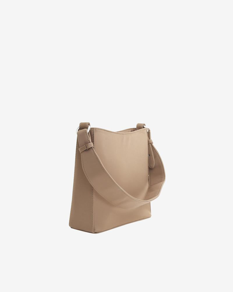 Amble Recycled Nylon Small Bag - Mushroom