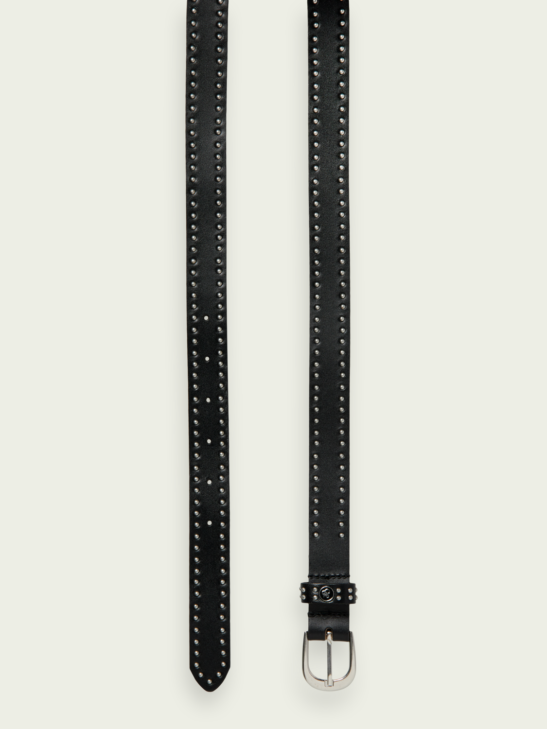 Leather Belt with Studs