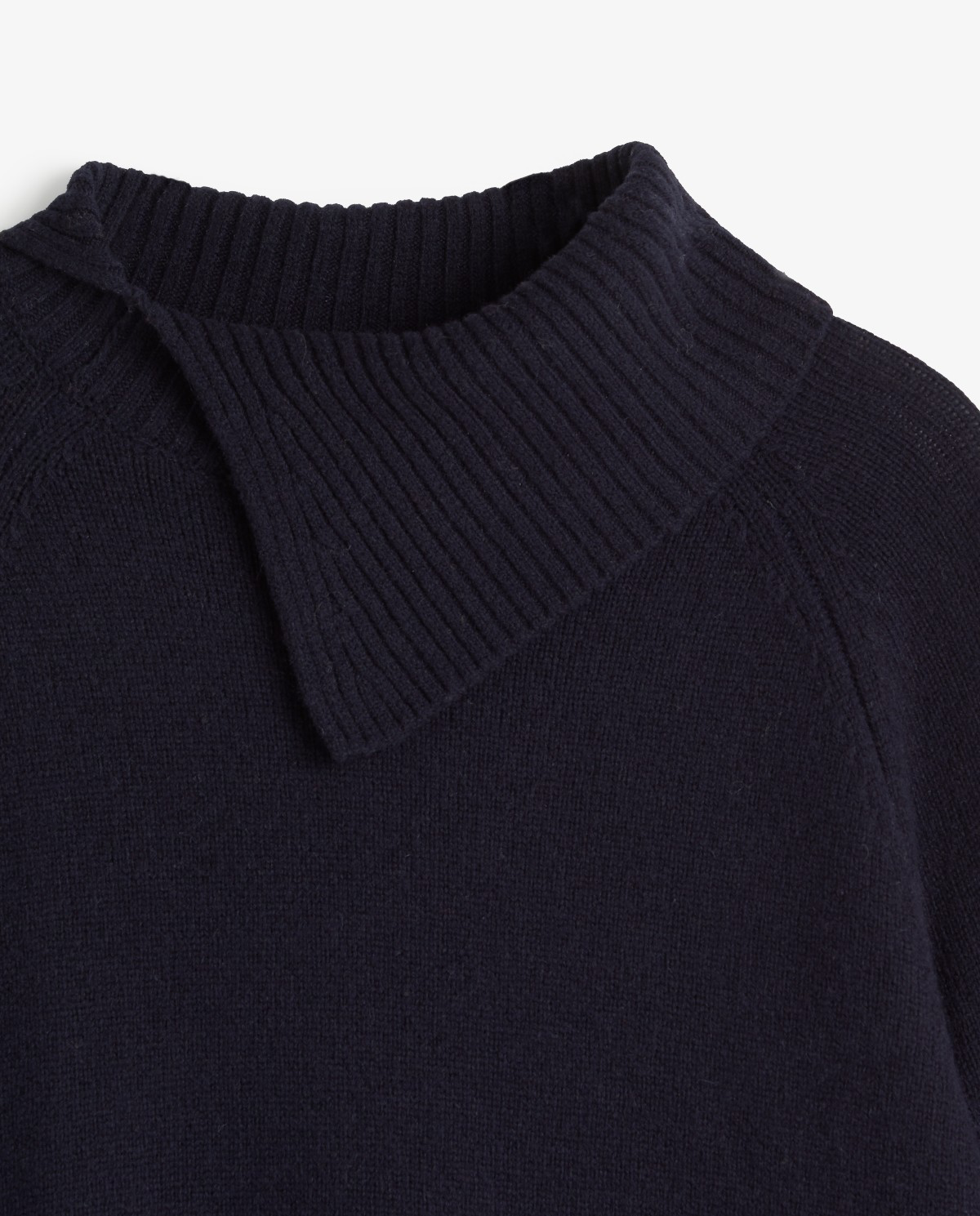 Open Roll-Neck Sweater