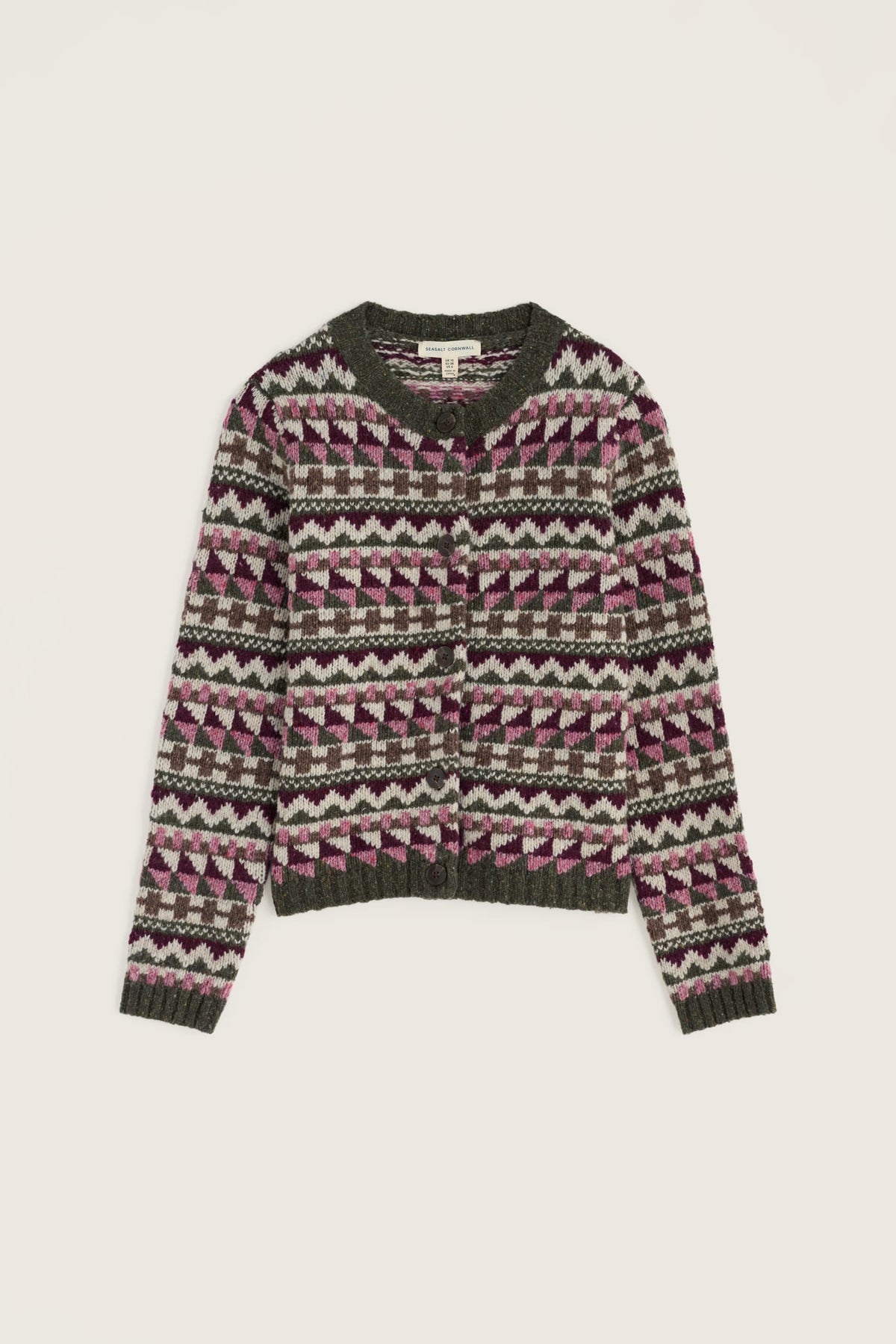 Dawson Pick Cardigan Fairisle Merino