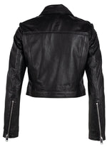 Shala Perforated Leather Jacket