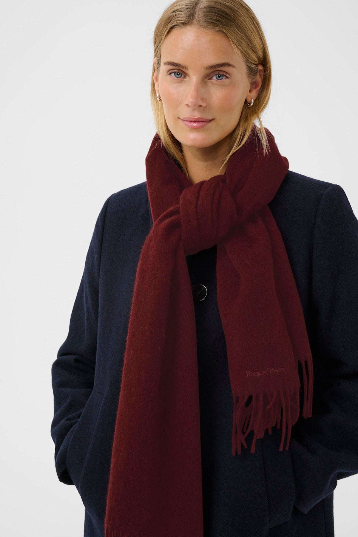 Kitha Tawny Port Scarf