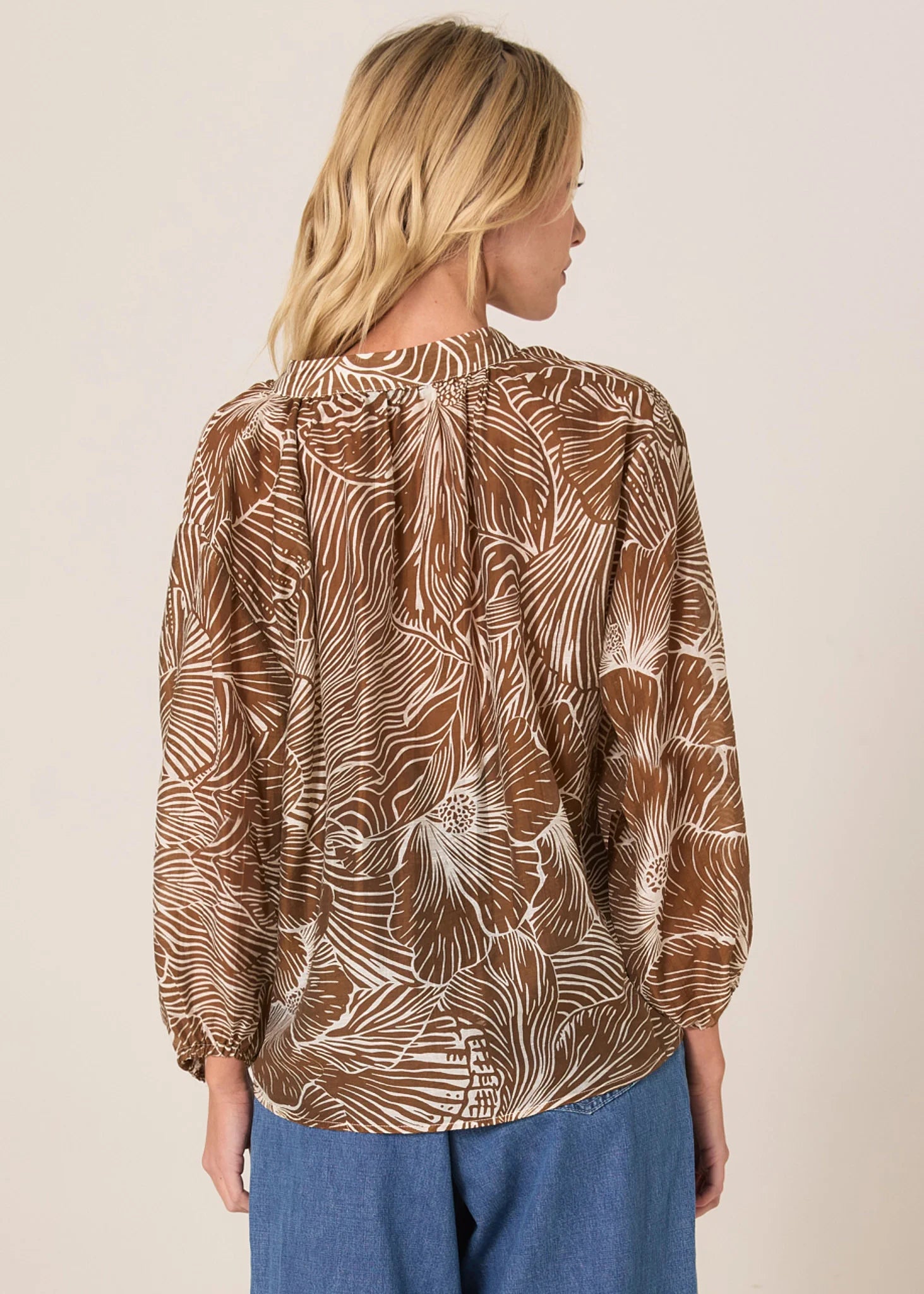 Tallulah Split Neck Blouse