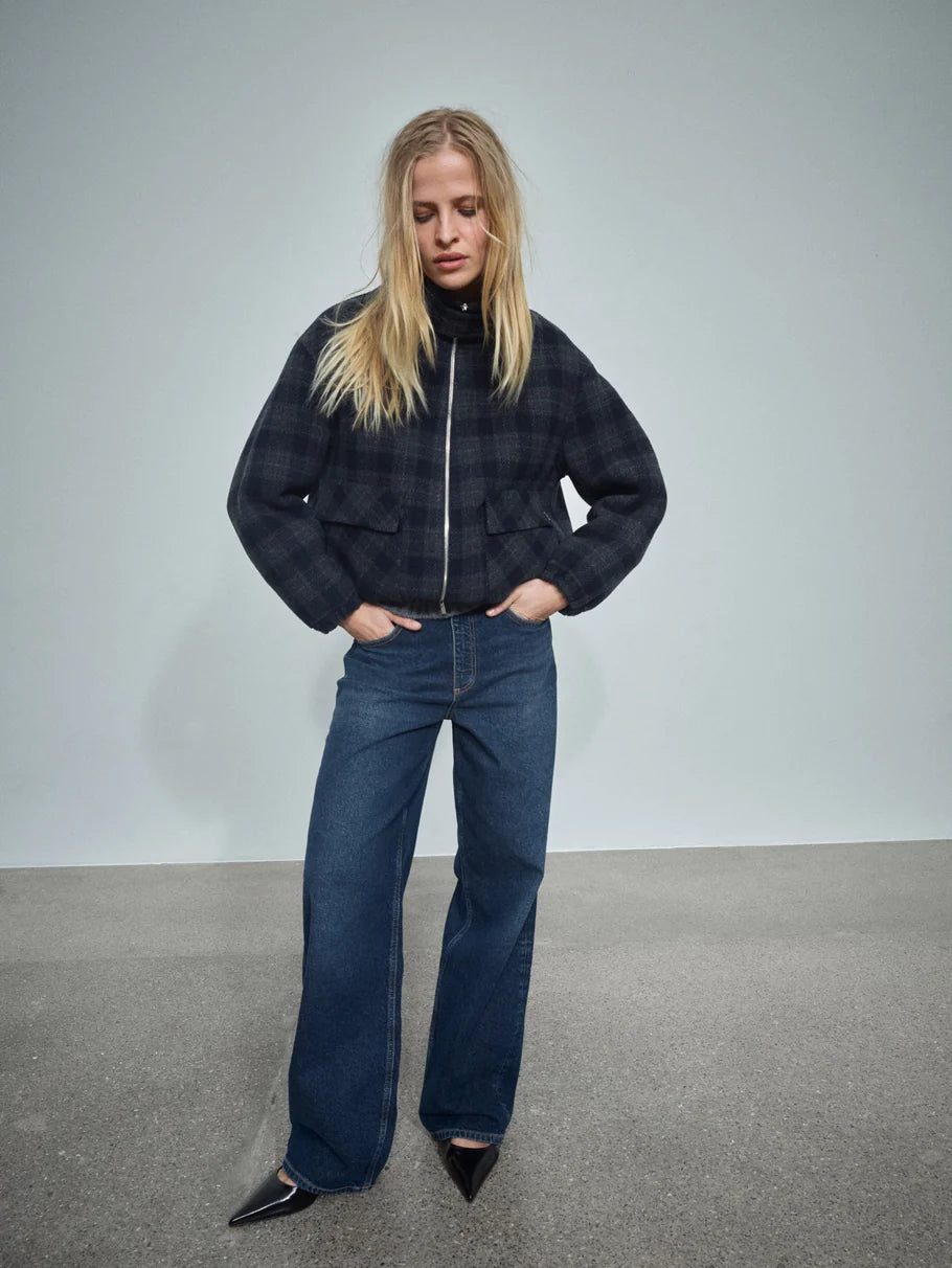 Camille Check Jacket