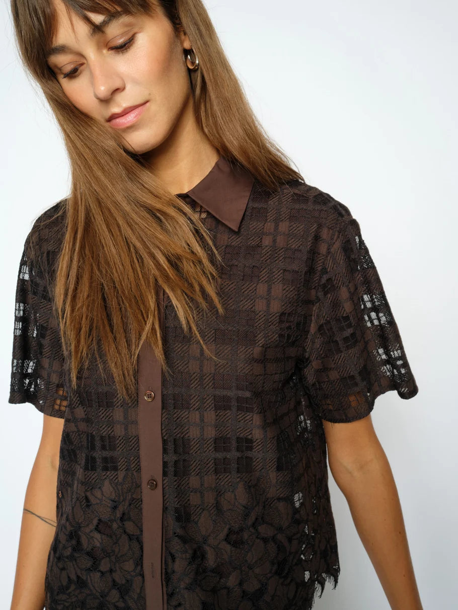 Lia Checko Lace Shirt