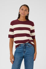 Lizza Striped Knit